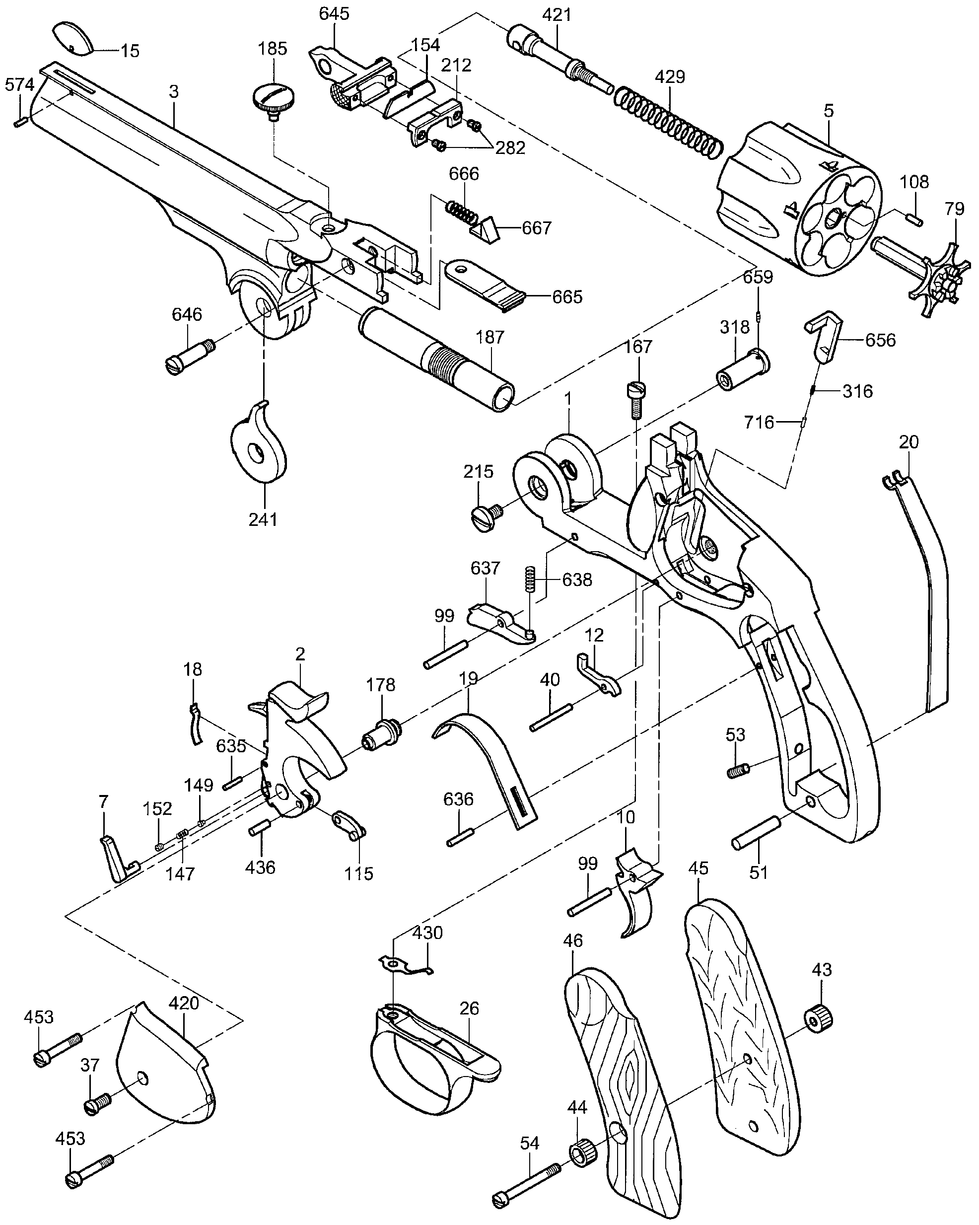 Smith And Wesson Model 10 Parts Diagram Lasoparesults