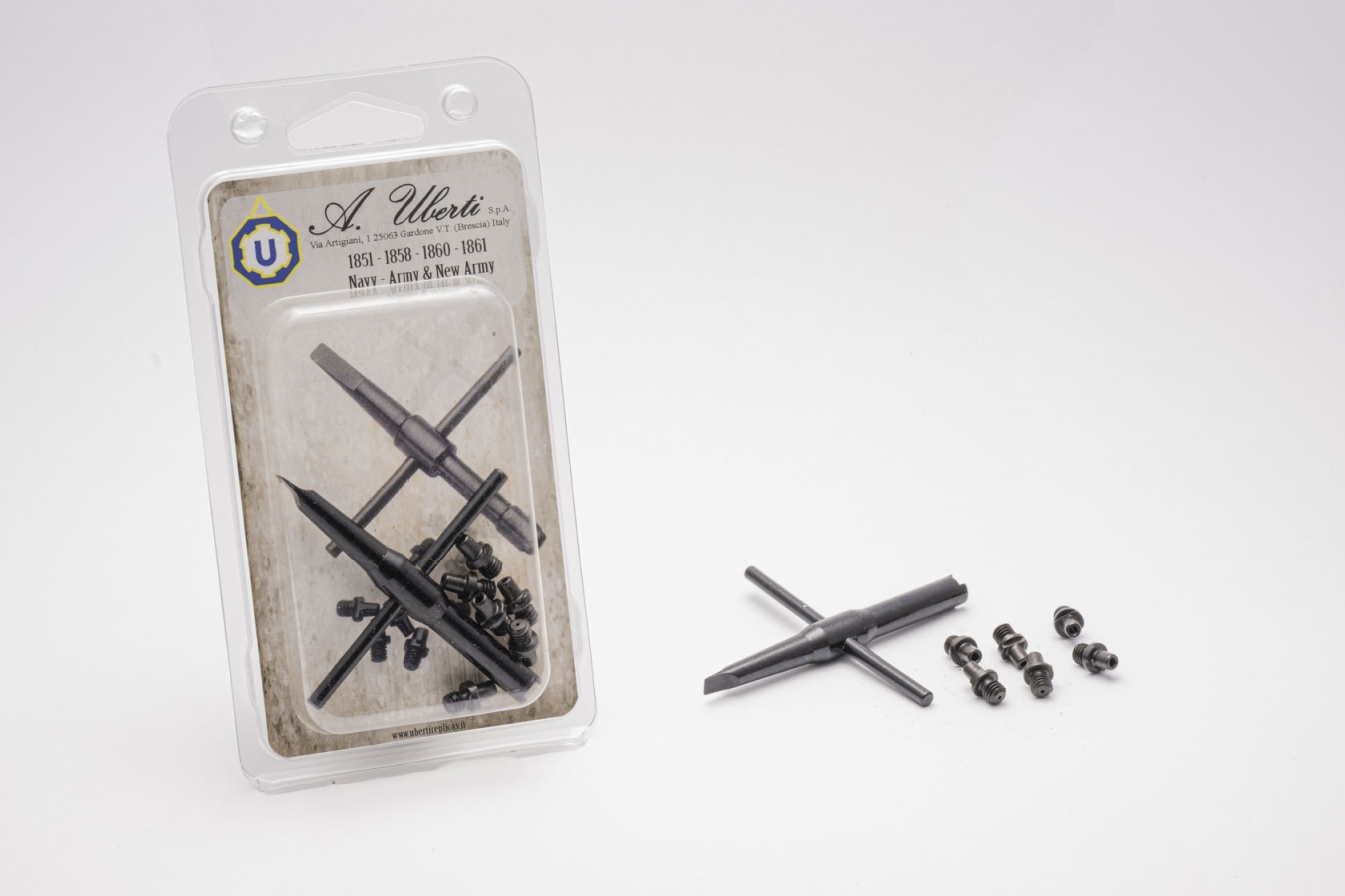 Wrench and Nipples for Uberti Navy and Army revolvers