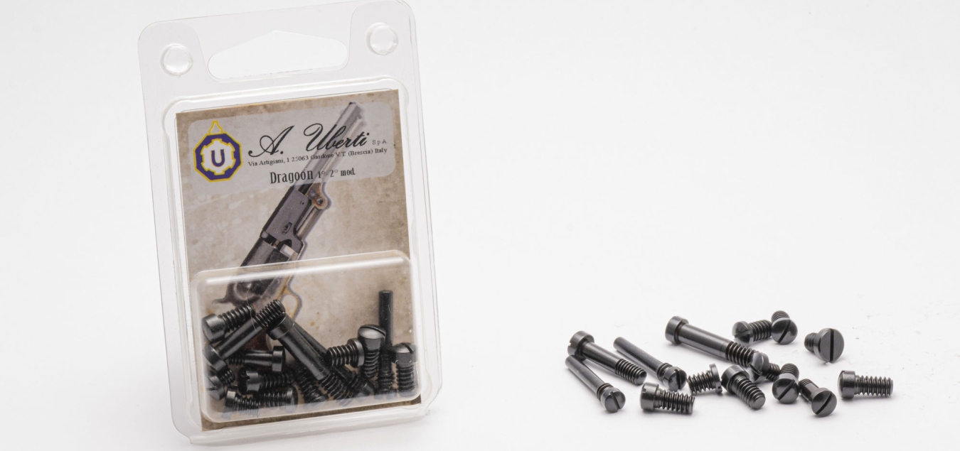 Screws Kit for Uberti Dragoon 1st and 2nd Model revolvers