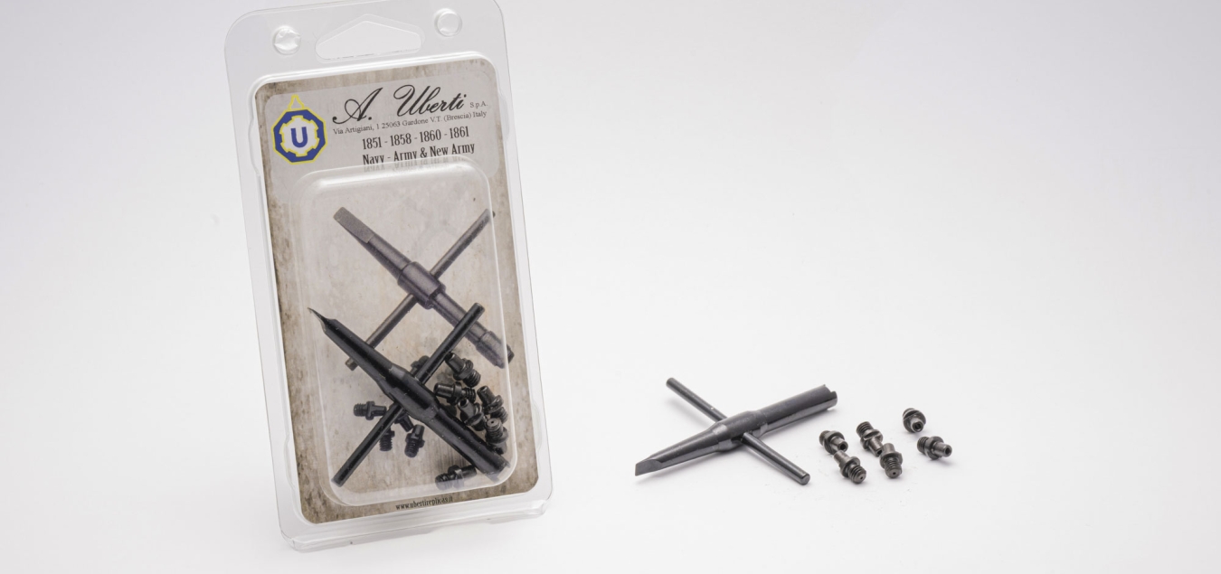 Wrench and Nipples for Uberti Navy and Army revolvers