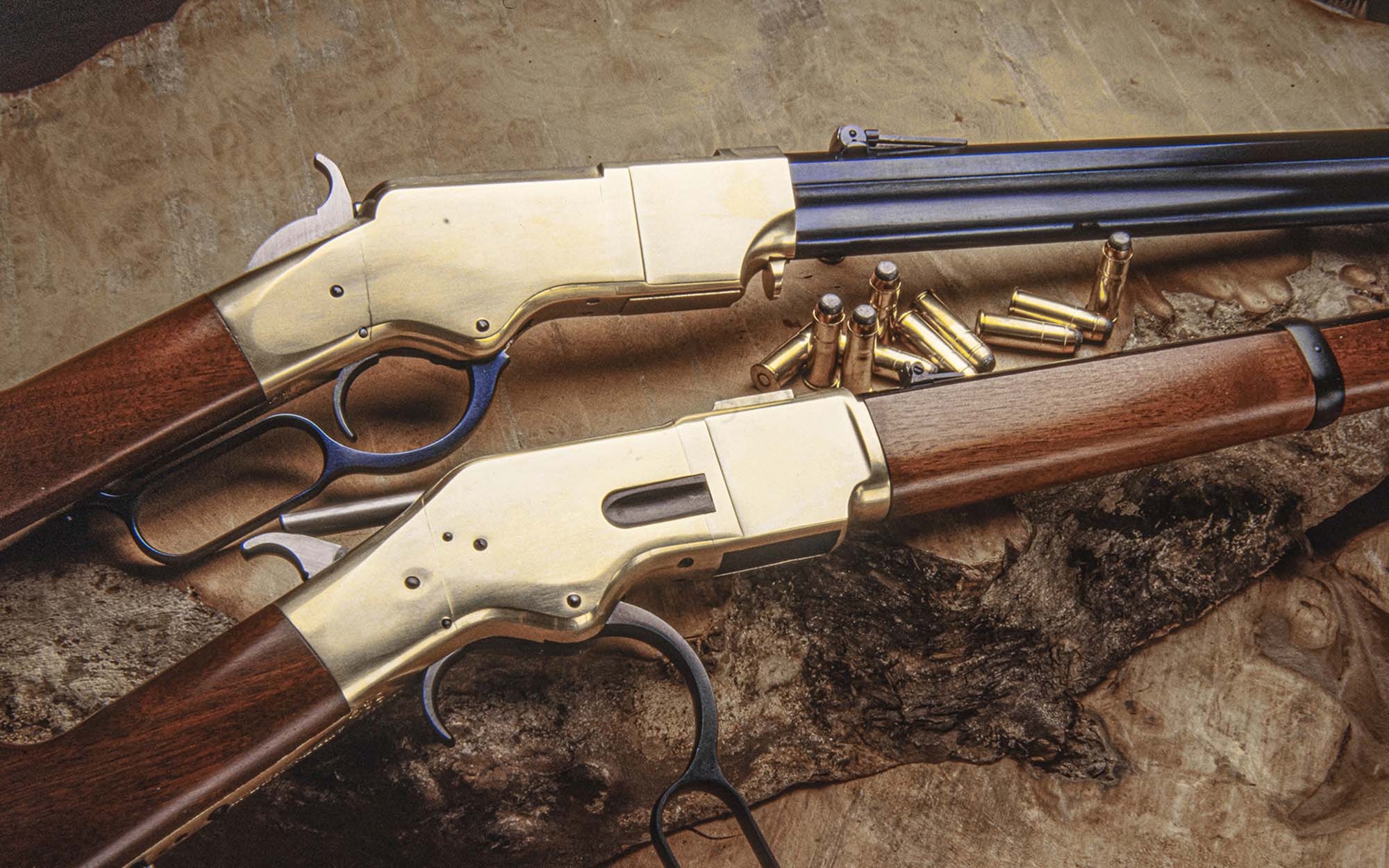 Uberti Henry and 1866 rifles