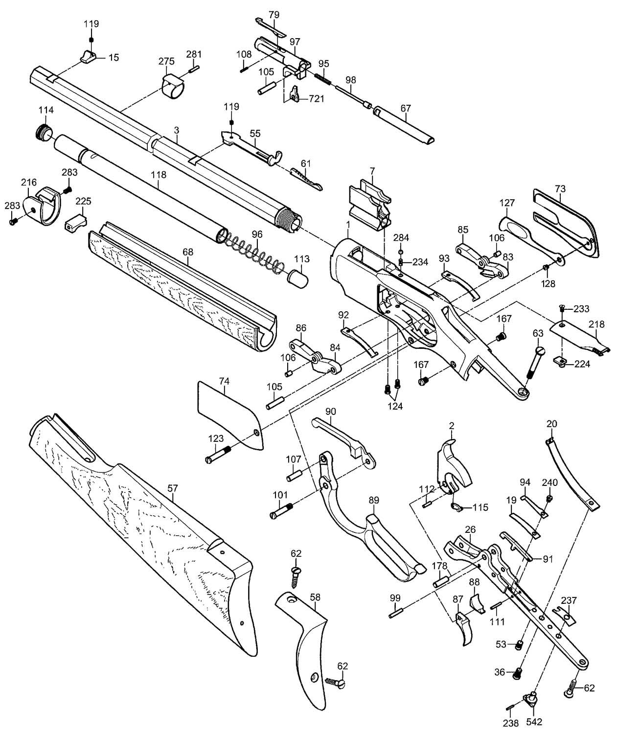 Winchester Model 12 Parts Diagram - Wiring Site Resource